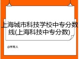 上海城市科技学校中专分数线(上海科技中专分数)