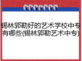 锡林郭勒好的艺术学校中专有哪些(锡林郭勒艺术中专)