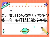 湛江廉江技校数控学费多少钱一年(廉江技校数控学费)