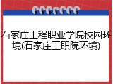 石家庄工程职业学院校园环境(石家庄工职院环境)