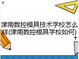 津南数控模具技术学校怎么样(津南数控模具学校如何)