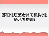 邵阳北塔艺考补习机构(北塔艺考培训)