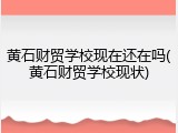 黄石财贸学校现在还在吗(黄石财贸学校现状)