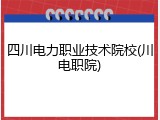 四川电力职业技术院校(川电职院)