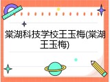 棠湖科技学校王玉梅(棠湖王玉梅)