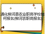通化柳河县农业职高学校如何报名(柳河农职高报名)