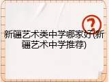新疆艺术类中学哪家好(新疆艺术中学推荐)
