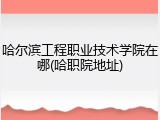 哈尔滨工程职业技术学院在哪(哈职院地址)