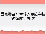 吕克勤当神童转入贵族学校(神童转贵族校)