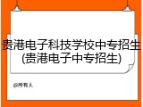 贵港电子科技学校中专招生(贵港电子中专招生)