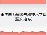 重庆电力高等专科技术学院(重庆电专)