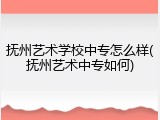 抚州艺术学校中专怎么样(抚州艺术中专如何)