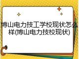 博山电力技工学校现状怎么样(博山电力技校现状)