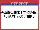 陕西省石油化工学校还招生吗(陕西石化校招生吗)