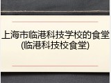 上海市临港科技学校的食堂(临港科技校食堂)