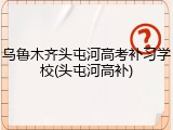 乌鲁木齐头屯河高考补习学校(头屯河高补)