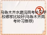 乌鲁木齐水磨沟高考补习学校哪家比较好(乌鲁木齐高考补习推荐)