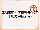 沈阳市电力学校哪去了(沈阳电力学校去向)