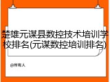 楚雄元谋县数控技术培训学校排名(元谋数控培训排名)