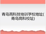 青岛高科技培训学校地址(青岛高科校址)