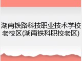 湖南铁路科技职业技术学校老校区(湖南铁科职校老区)