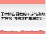 玉林博白县数控车床培训地方在哪(博白数控车床培训)