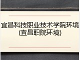 宜昌科技职业技术学院环境(宜昌职院环境)