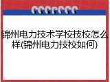 锦州电力技术学校技校怎么样(锦州电力技校如何)