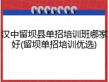 汉中留坝县单招培训班哪家好(留坝单招培训优选)