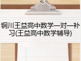 铜川王益高中数学一对一补习(王益高中数学辅导)