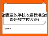 诸暨贵族学校收费标准(诸暨贵族学校收费)