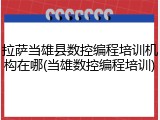 拉萨当雄县数控编程培训机构在哪(当雄数控编程培训)