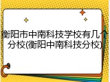 衡阳市中南科技学校有几个分校(衡阳中南科技分校)