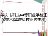 肇庆市科技中等职业学校工艺美术(肇庆科技职校美术)