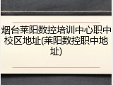 烟台莱阳数控培训中心职中校区地址(莱阳数控职中地址)