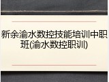 新余渝水数控技能培训中职班(渝水数控职训)
