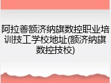 阿拉善额济纳旗数控职业培训技工学校地址(额济纳旗数控技校)