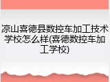 凉山喜德县数控车加工技术学校怎么样(喜德数控车加工学校)