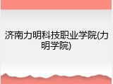 济南力明科技职业学院(力明学院)