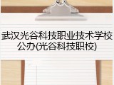 武汉光谷科技职业技术学校公办(光谷科技职校)