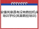 安康岚皋县有没有数控机床培训学校(岚皋数控培训)
