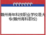 赣州青年科技职业学校是大专(赣州青科职校)