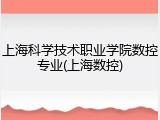 上海科学技术职业学院数控专业(上海数控)