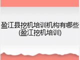 盈江县挖机培训机构有哪些(盈江挖机培训)