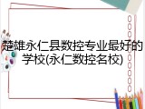楚雄永仁县数控专业最好的学校(永仁数控名校)