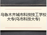 乌鲁木齐城市科技技工学校大专(乌市科技大专)