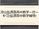 凉山盐源县高中数学一对一补习(盐源高中数学辅导)