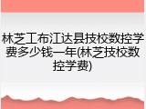 林芝工布江达县技校数控学费多少钱一年(林芝技校数控学费)