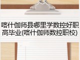 喀什伽师县哪里学数控好职高毕业(喀什伽师数控职校)
