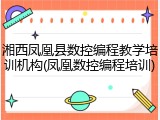 湘西凤凰县数控编程教学培训机构(凤凰数控编程培训)